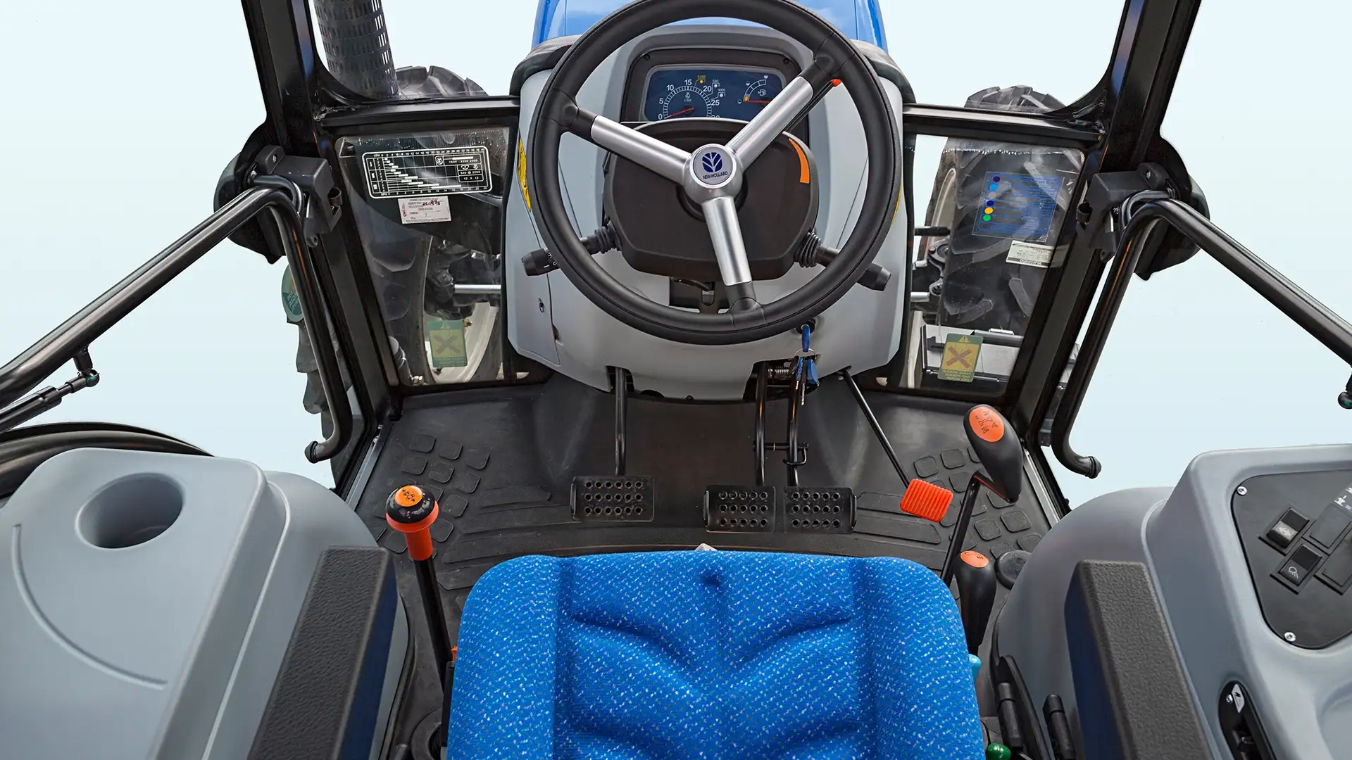 trator-new-holland-modelo-tl5-cabine-interna